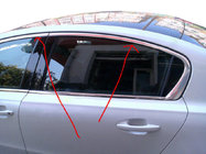 Peugeot 508 2010-2018 Upper Window Trim Stainless Steel (Sedan) photo 1