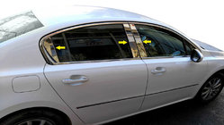 Peugeot 508 2010-2018 Stainless Steel Pillar Covers photo 1