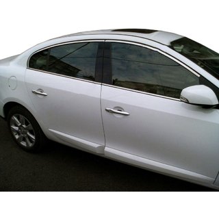 Upper window trim stainless steel (4 pcs) photo 1