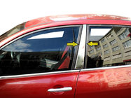 Renault Megane II 2004-2009 Stainless Steel Pillar Covers (2 pcs) photo 1