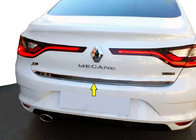 Renault Megane IV 2016-2025 Trunk Trim Stainless Steel (Sedan) OmsaLine - Italian Stainless Steel photo 1