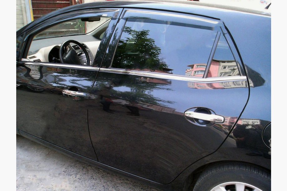 Toyota Auris 2007-2012 Window Trim Molding (4 pcs, Stainless Steel) Image