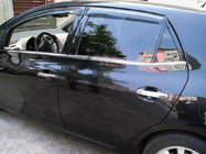 Toyota Auris 2007-2012 Window Trim Molding (4 pcs, Stainless Steel) photo 1