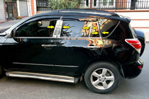 Toyota Rav 4 2006-2013 Stainless Steel Door Pillar Trim photo 1