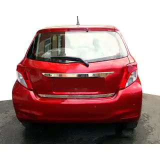 Trunk trim stainless steel Toyota Yaris 2010-2020 photo 1