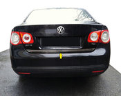 Volkswagen Jetta 2006-2011 Trunk trim stainless steel OmsaLine - Italian Stainless Steel photo 1