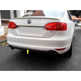 Rear bumper trim 2011-2013 stainless steel photo 1