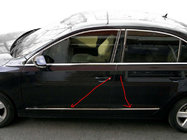 Volkswagen Jetta 2011-2018 Stainless Steel Door Moldings photo 1