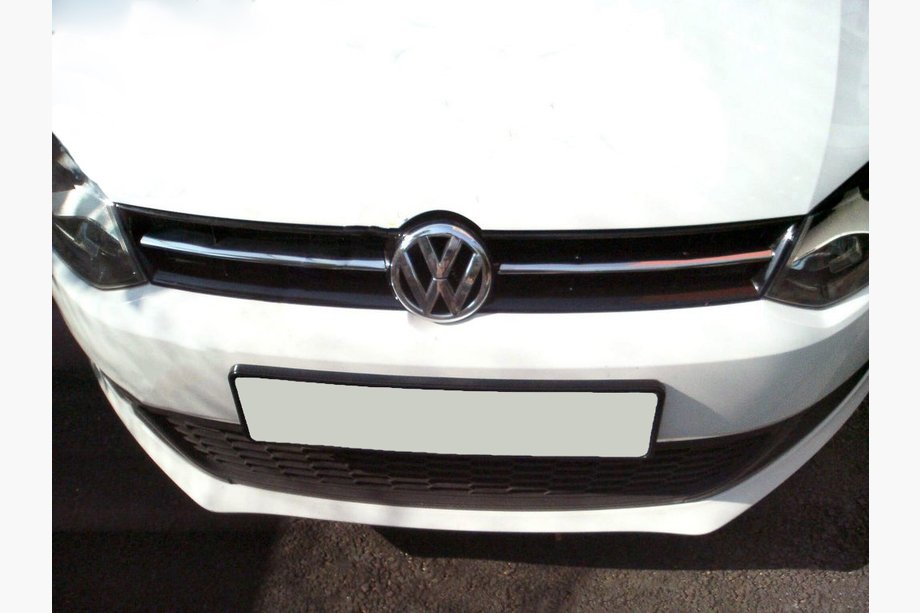 Volkswagen Polo 2010-2017 Chrome Grille Covers HB (2009-2013, 2 pcs, stainless steel) Image