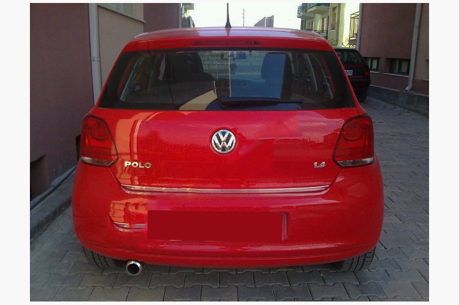 Volkswagen Polo 2010-2017 Trunk Trim HB Stainless Steel Image