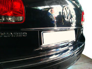 Volkswagen Touareg 2002–2010 Chrome trim above license plate (stainless steel) photo 1