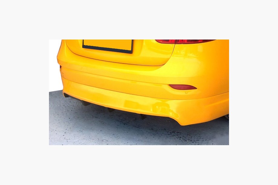 Renault Fluence 2009-2016 Rear lower trim (primed for painting) Image