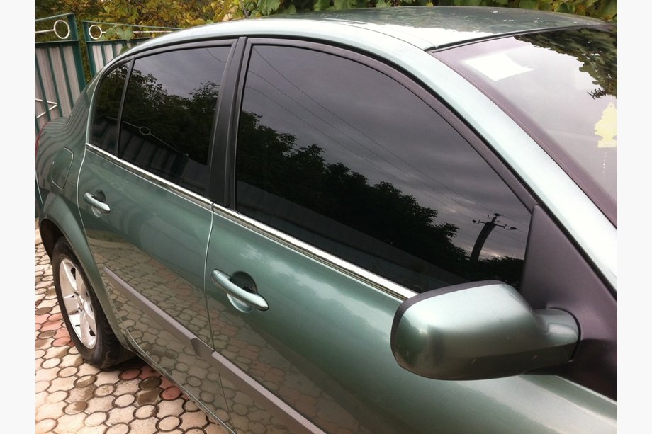 Renault Megane II 2004-2009 Exterior window trim stainless steel (4 pcs) SD/SW, Carmos - Turkish Steel Photo 2
