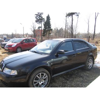 Window Trim Stainless Steel (4 pcs) Skoda Octavia I Tour A4 1996-2010 photo 2