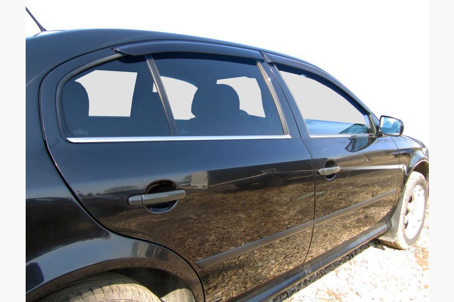 Skoda Octavia I Tour A4 1996-2010 Window Trim Stainless Steel (4 pcs) Photo 1
