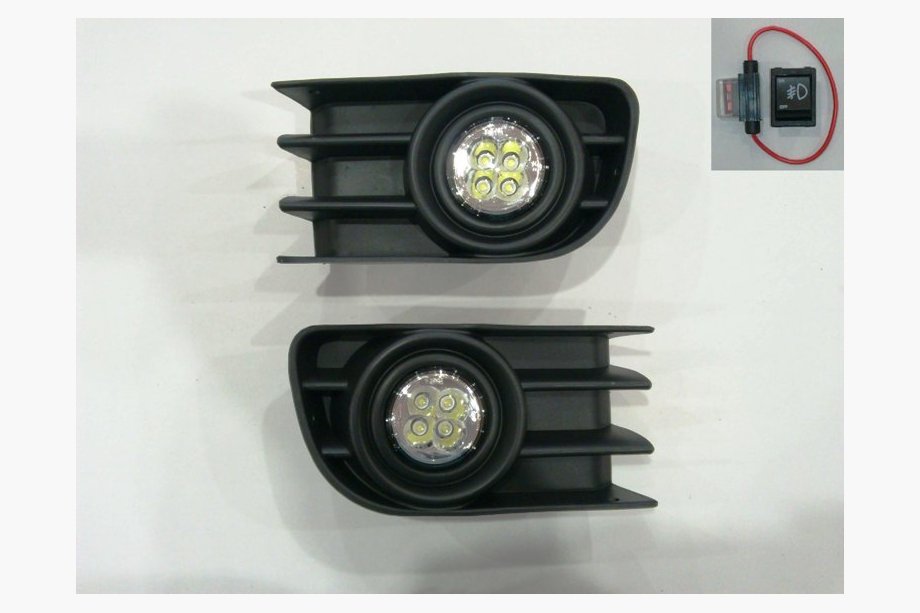 Renault Megane II 2004-2009 LED Fog Lights (Model 2004-2006) Image
