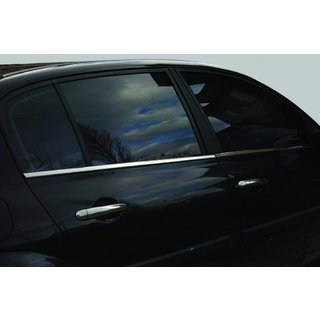 Exterior window trim stainless steel (4 pcs) Renault Megane II 2004-2009 photo 4