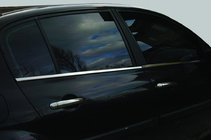 Renault Megane II 2004-2009 Exterior window trim stainless steel (4 pcs) photo 4