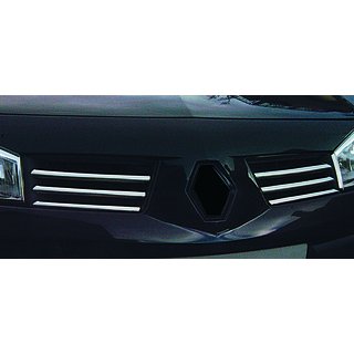 Chrome Grille Covers (Model 2004-2006, 6 pcs, Stainless Steel) photo 4