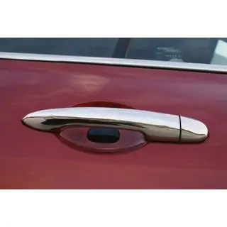Chrome Door Handle Covers (4 pcs, Stainless Steel)