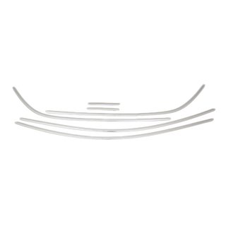 Upper window trim (HB, 6 pcs, stainless steel) Renault Megane IV 2016-2025 photo 2