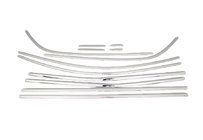 Renault Megane IV 2016-2025 Full Window Trim Set (HB, 12 pcs, Stainless Steel) photo 2