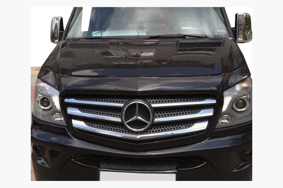 Mercedes Sprinter W906 2006–2018 Hood Deflector 2013+ (V1, EuroCap) Photo 4