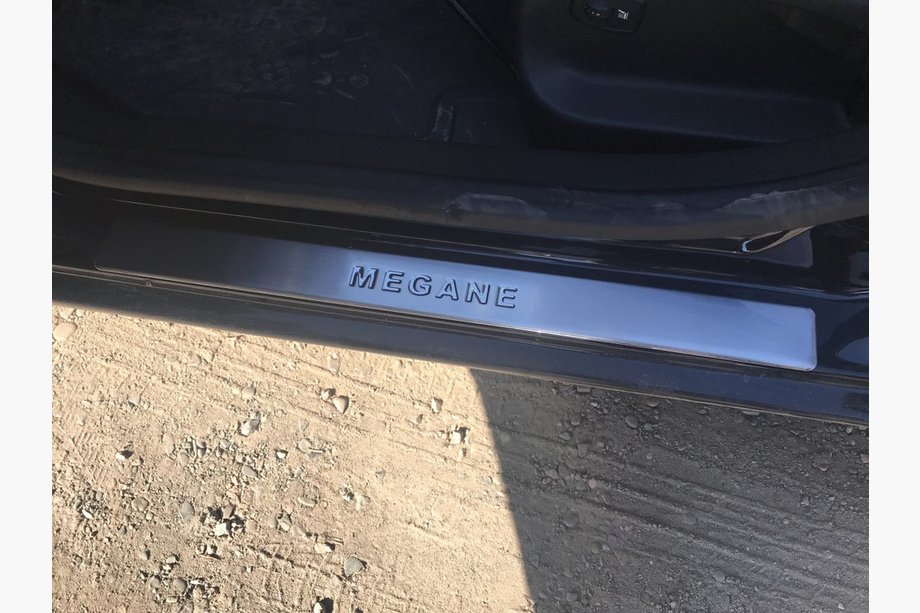 Renault Megane III 2009-2016 Door Sill Protectors OmsaLine (4 pcs, Stainless Steel) Photo 2
