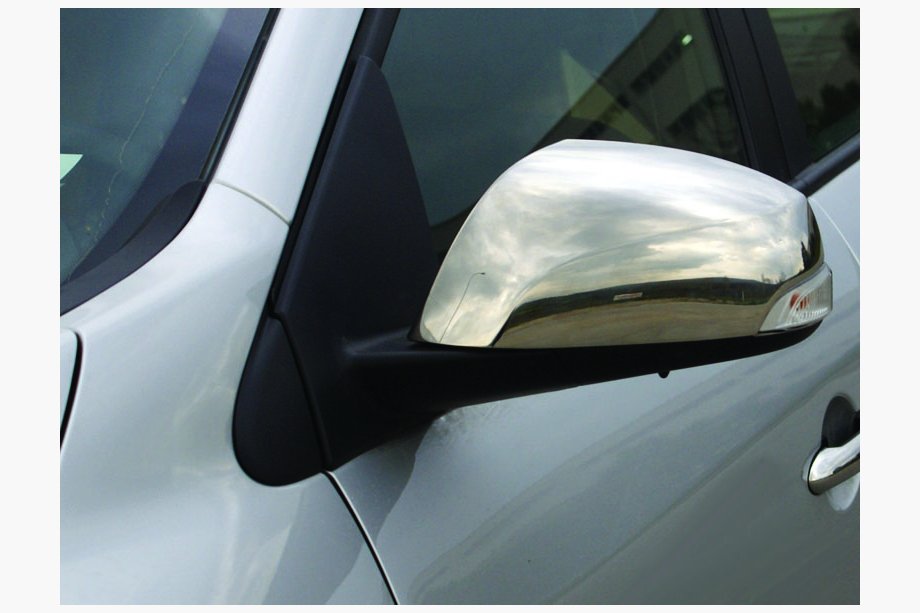Renault Laguna 2007-2015 Mirror Covers (2 pcs, Stainless Steel) Image