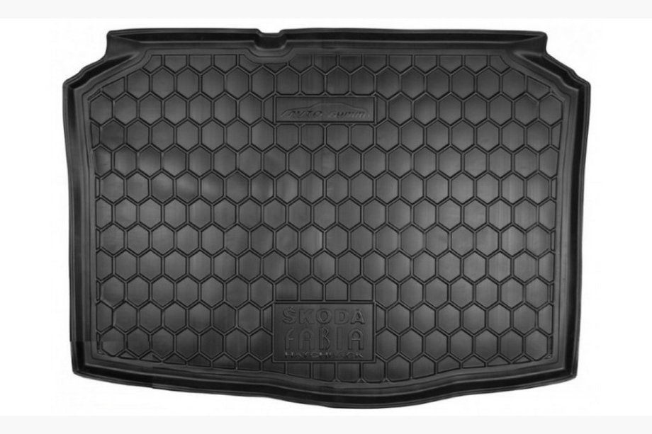 Skoda Fabia 2007-2014 Trunk Mat HB (Autogumm, Rubber) Image