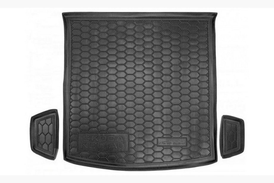 Skoda Kodiaq 2016-2023 Trunk Mat 5-Seater (Autogumm, Plastic) Image