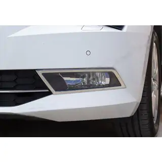 Fog Light Trim OmsaLine (2 pcs, Stainless Steel)