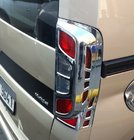 Citroen Nemo 2007-2017 Chrome Tail Light Covers with Curve (2 pcs, plastic) photo 3