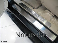 SsangYong Rexton I 2001-2017 Door Sill Covers Nataniko (4 pcs, Stainless Steel) photo 2