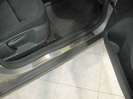 Skoda Yeti 2009-2017 Door Sill Covers Nataniko (6 pcs, Stainless Steel) photo 1