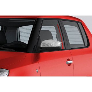 Mirror Covers (2 pcs, Stainless Steel)