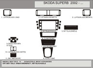 Skoda Superb 2001-2009 Car Decor Hartman (Option No.2) photo 1