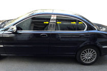 Jaguar X-Type 2001-2009 Stainless Steel Pillar Covers photo 1