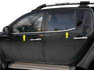 Fiat Fullback 2016- Lower window trim stainless steel photo 1