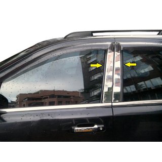 Stainless Steel Door Pillar Trim (6 pcs) Mitsubishi L200 2015-2024 photo 1