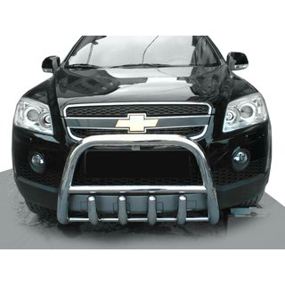 Front Bar QT006 (Stainless Steel) Chevrolet Captiva 2006-2019 photo 2