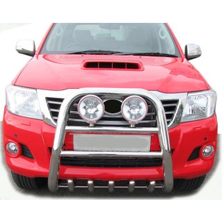 Bull Bar QT007 (Stainless Steel) Toyota Hilux 2006-2015 photo 1