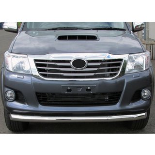 Front Bar ST008 (Stainless Steel) Toyota Hilux 2006-2015 photo 1