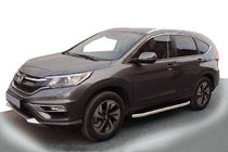 Honda CRV 2017-2022 Side Steps Fullmond (2 pcs, aluminum) photo 2