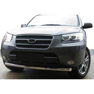 Front Bar ST008 (Stainless Steel) Hyundai Santa Fe 2 2006-2012