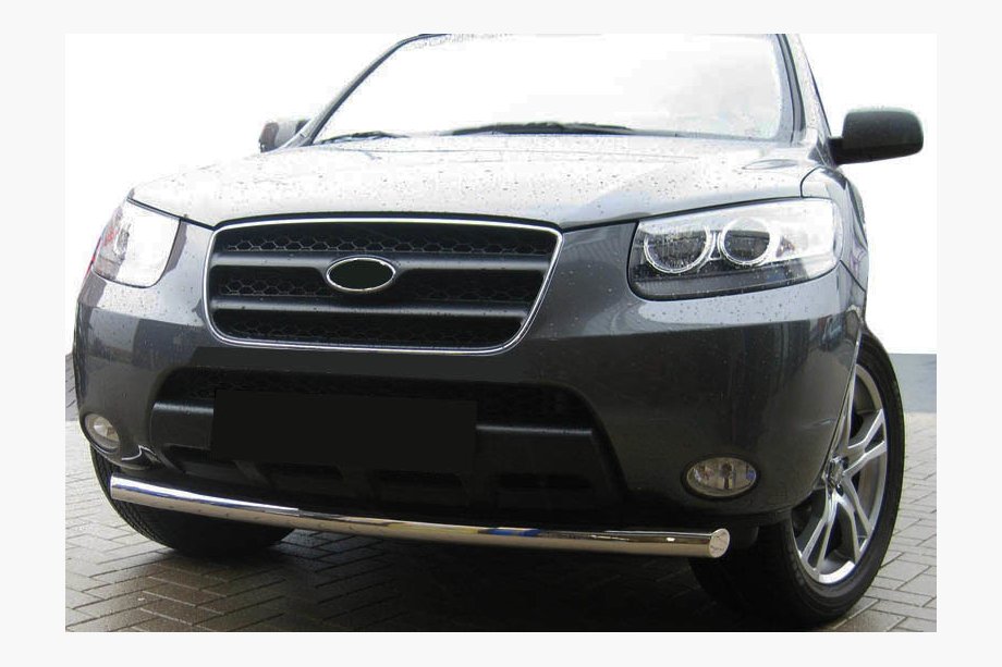 Hyundai Santa Fe 2 2006-2012 Front Bar ST008 (Stainless Steel) Image