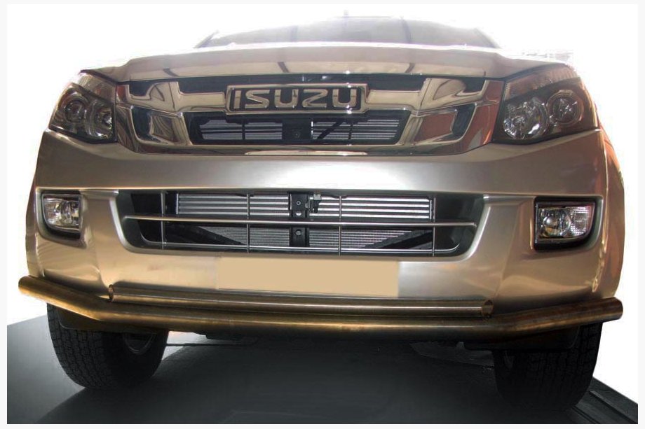 Isuzu D-Max 2011-2019 Front Bull Bar ST014 (Stainless Steel) Image