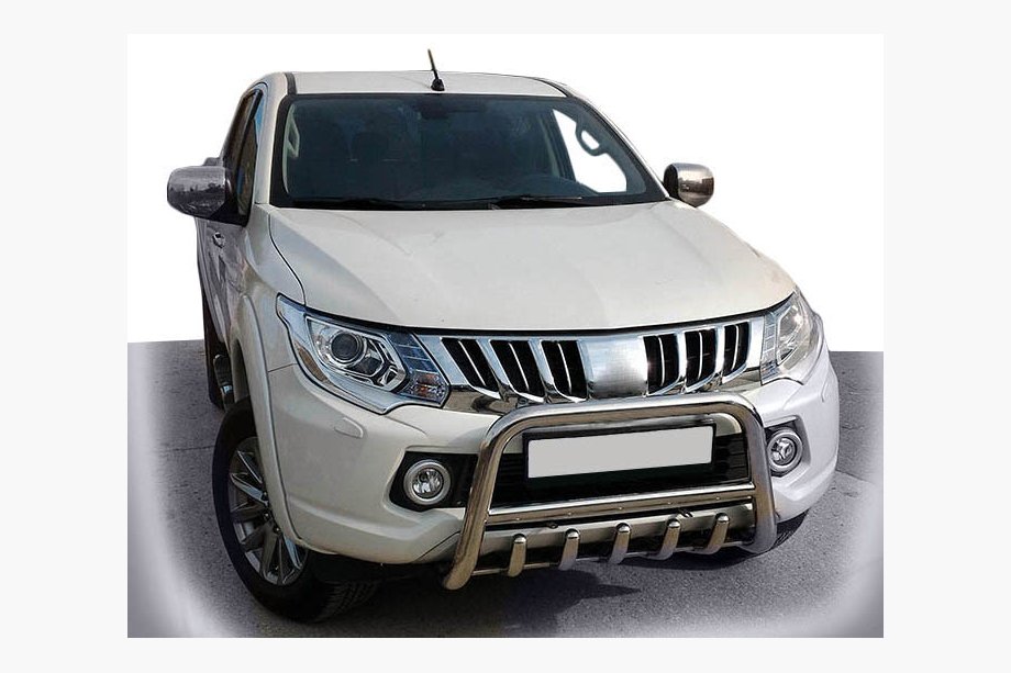 Mitsubishi L200 2015-2024 Bull Bar WT003 (Stainless Steel) Image
