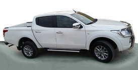 Fiat Fullback 2016- Side Steps Duru (2 pcs, Aluminum) photo 3