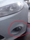 Ford Focus III 2011-2017 Chrome Fog Light Covers (2 pcs, plastic) photo 5